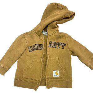 Carhartt Tan Logo Sweatshirt Kids Size 12M